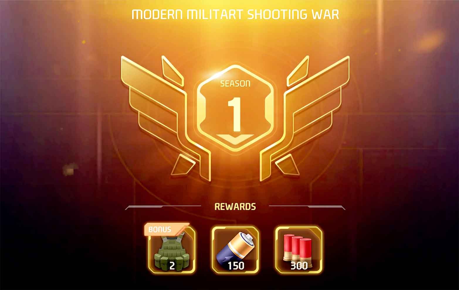 Modern MIlitary Shooting War Season 1